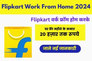 Flipkart Work From Home 2024