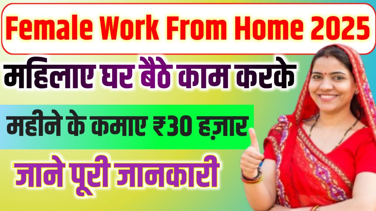 Female Work From Home 2025